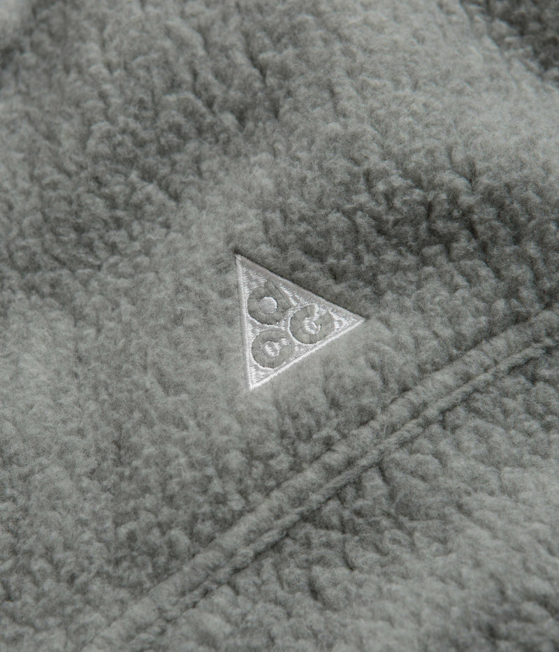 Nike ACG Womens Arctic Wolf Full-Zip Fleece in Sea Glass and Sea Glass / Summit White