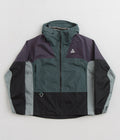 Nike ACG Womens Chain Of Craters Jacket in Faded Spruce and Gridiron / Summit White