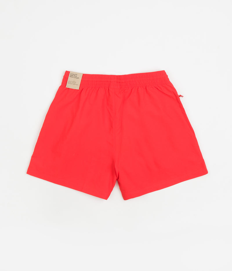Nike ACG Womens Oversized Shorts in Light Crimson and Cinnabar / Mars Stone