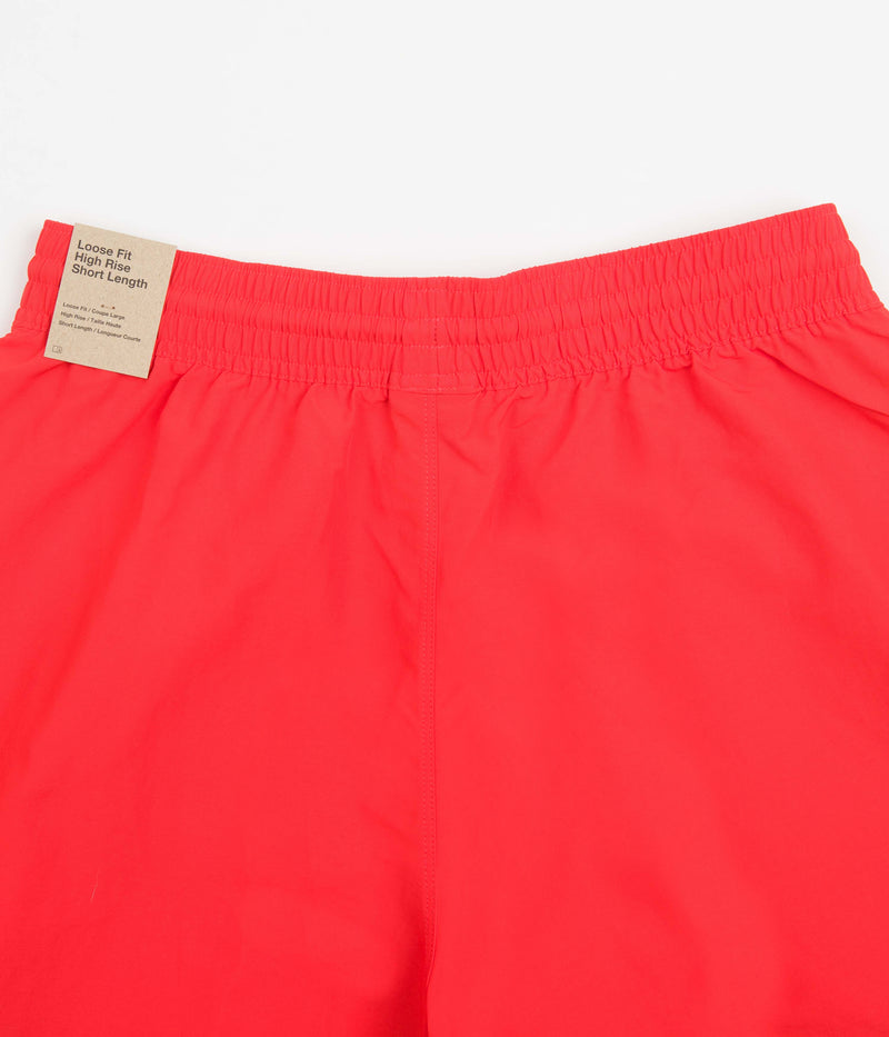 Nike ACG Womens Oversized Shorts in Light Crimson and Cinnabar / Mars Stone