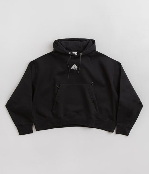 Nike ACG Womens Tuff Knit Hoodie in Black and Summit White