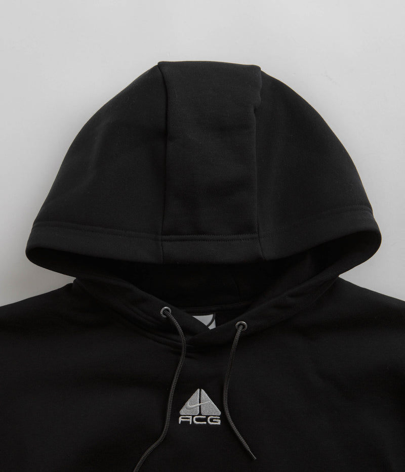 Nike ACG Womens Tuff Knit Hoodie in Black and Summit White