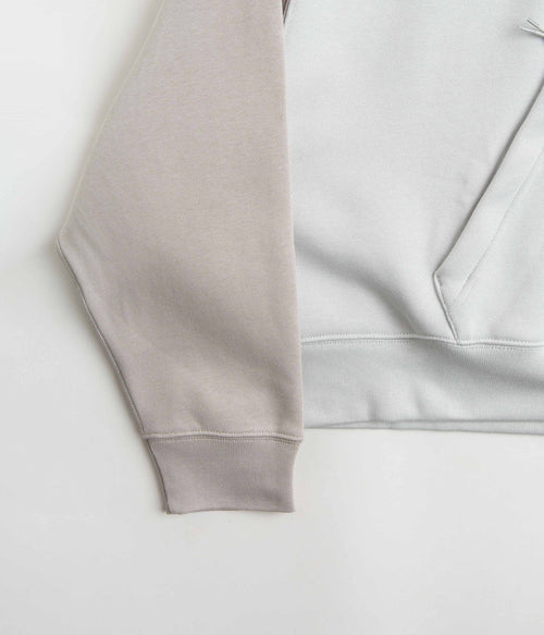 Nike ACG Womens Tuff Knit Hoodie in Photon Dust and Light Iron Ore / Summit White