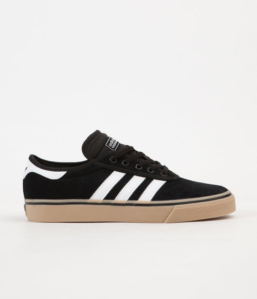 Adidas Adi-Ease Premiere Shoes in Core Black and White / Gum