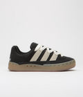 Adidas Adimatic Shoes in Core Black and Off White / Gum3