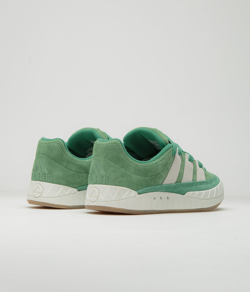 Adidas Adimatic Shoes in Preloved Green and Core White / Semi Court Green