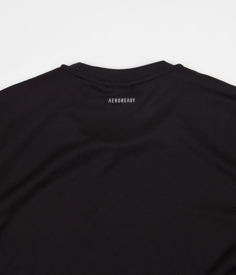 Adidas Aero Club T-Shirt in Black and White