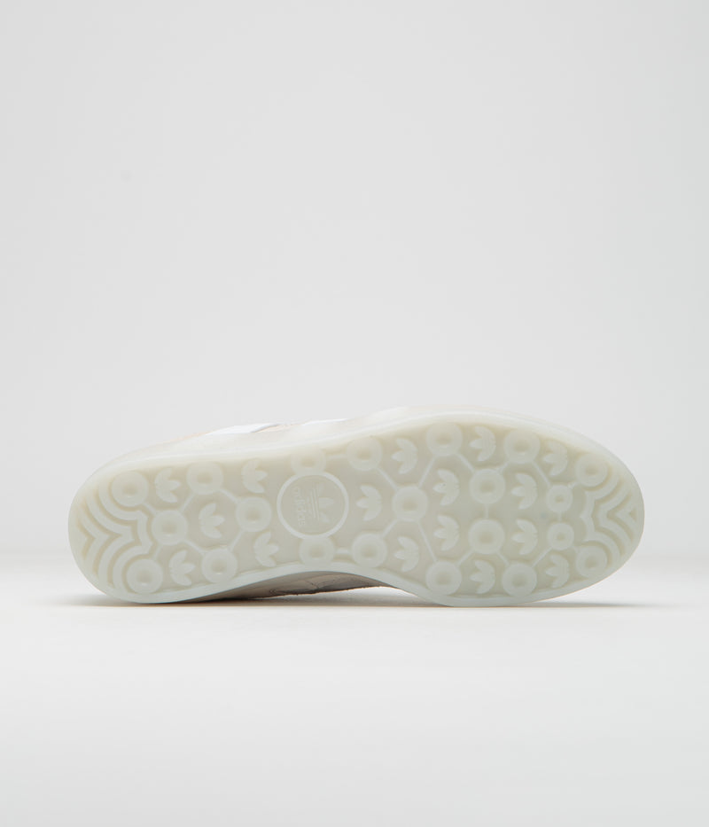 Adidas Aloha Super Shoes in Crystal White and FTWR White / Bluebird