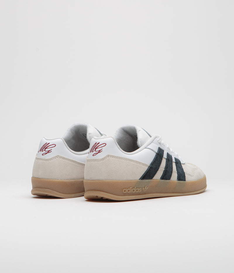 Adidas Aloha Super Shoes in FTWR White and Core Black / Gum4