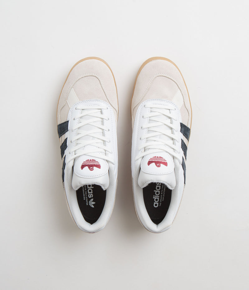 Adidas Aloha Super Shoes in FTWR White and Core Black / Gum4