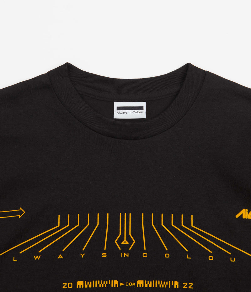 Always in Colour Dial T-Shirt in Black