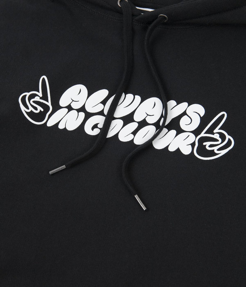 Always in Colour Hands Hoodie in Black