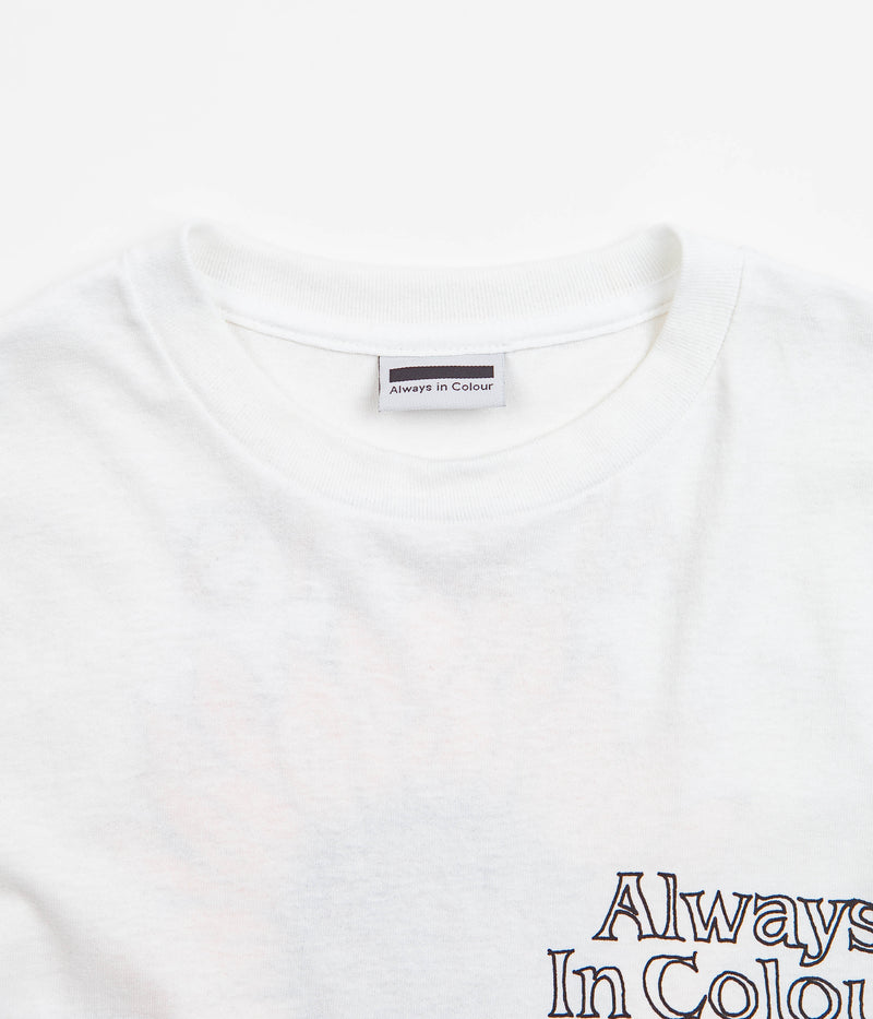 Always in Colour Sunflower T-Shirt in White
