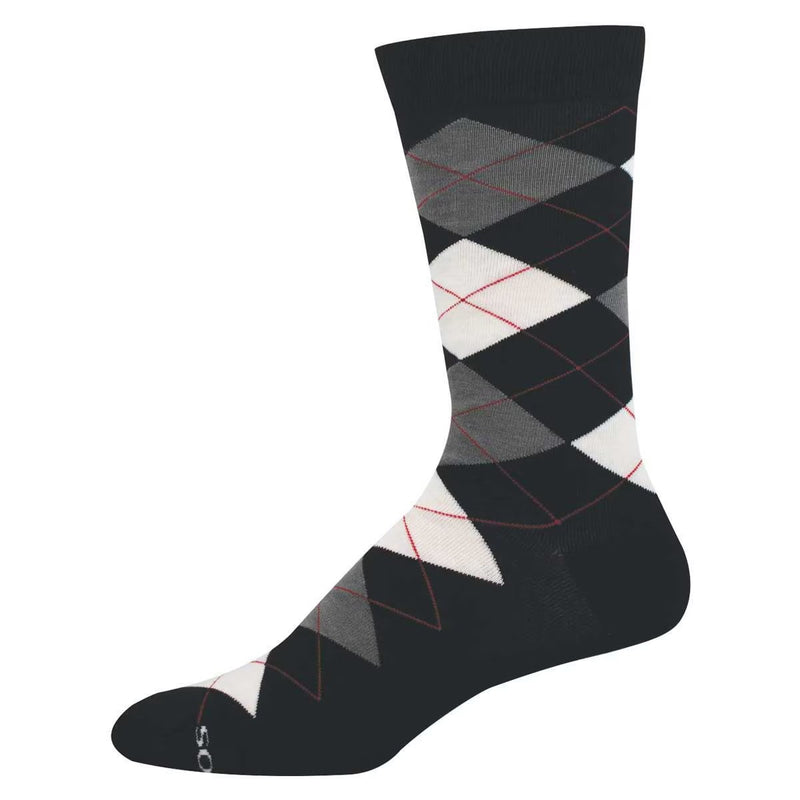 Argyle - Men's Bamboo Crew