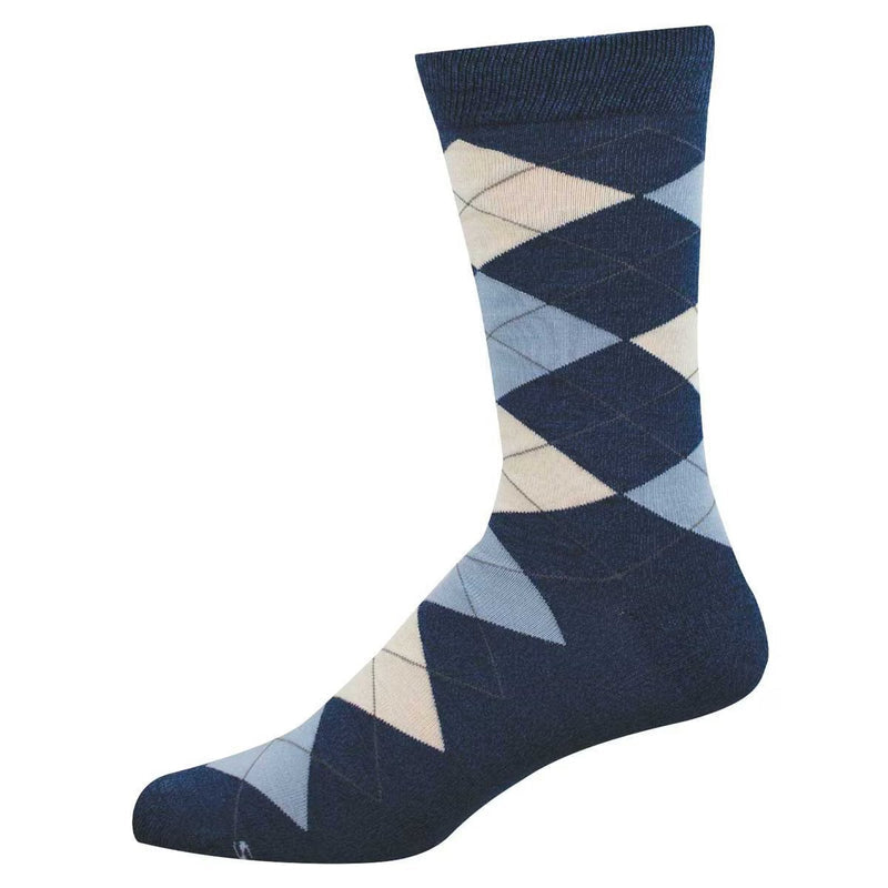 Argyle - Men's Bamboo Crew