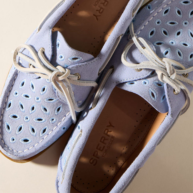 Sperry Authentic Original™ 2 Eye Embroidered Boat Shoe FOOTWEAR image