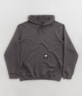 Baglady Alien Logo Hoodie in Charcoal