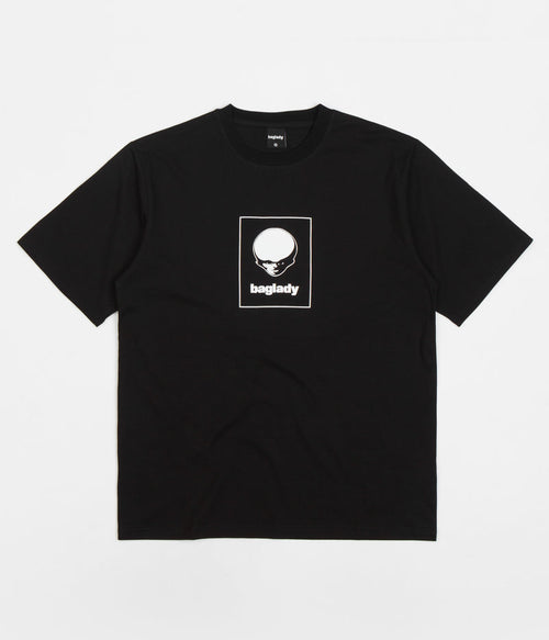Baglady Alien Logo T-Shirt in Black