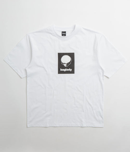 Baglady Alien Logo T-Shirt in White