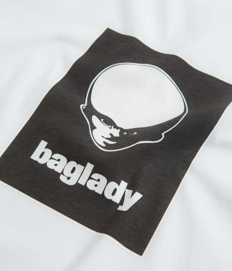 Baglady Alien Logo T-Shirt in White