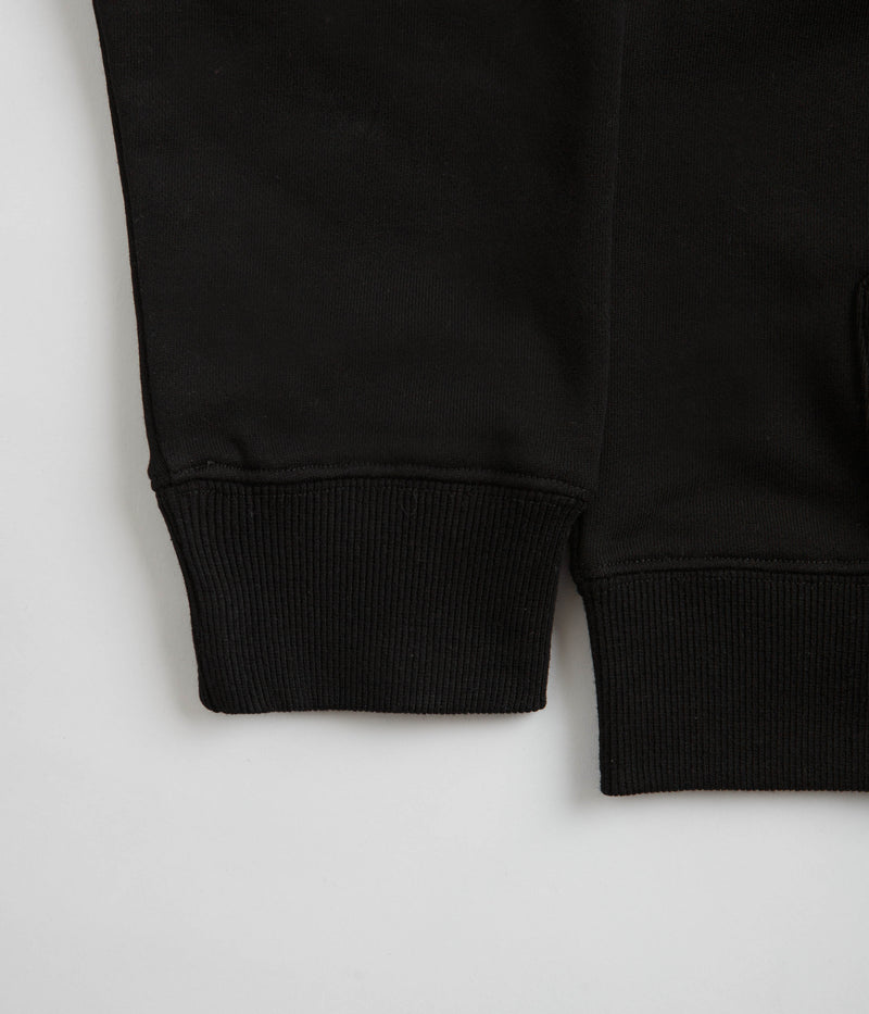 Baglady Full Zip Hoodie in Black