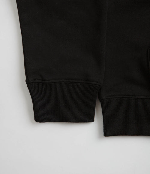Baglady Full Zip Hoodie in Black