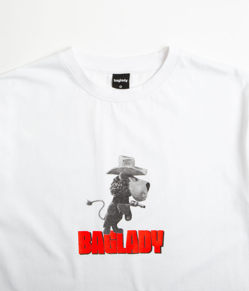 Baglady Lion T-Shirt in White