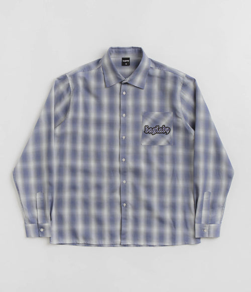 Baglady Plaid Shirt in Blue Multi