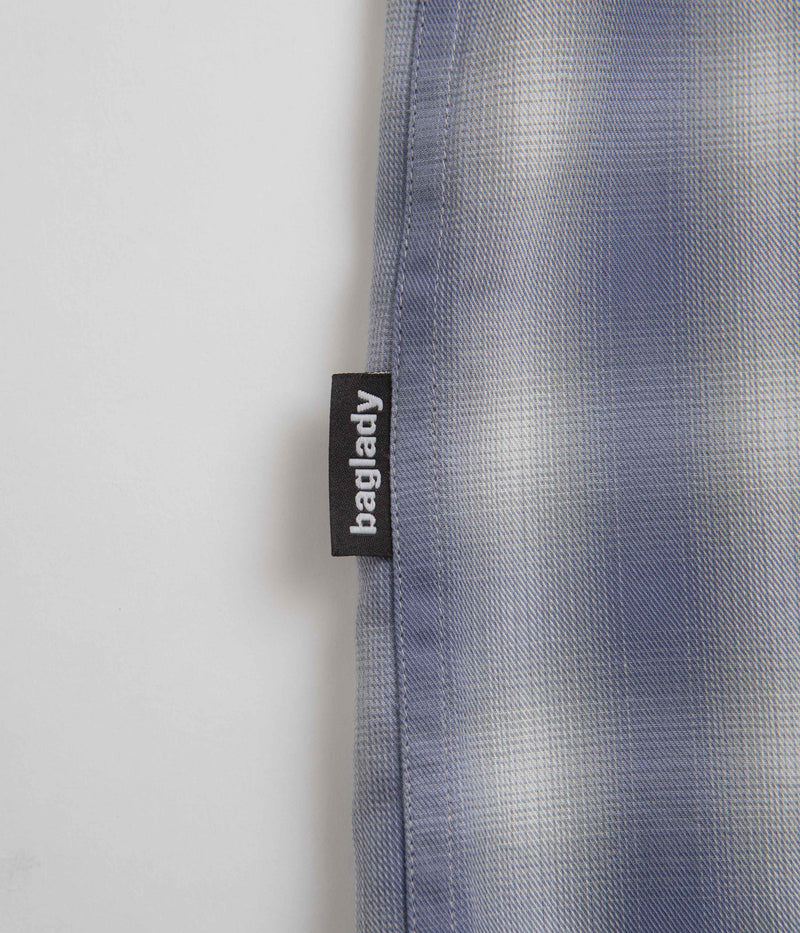 Baglady Plaid Shirt in Blue Multi