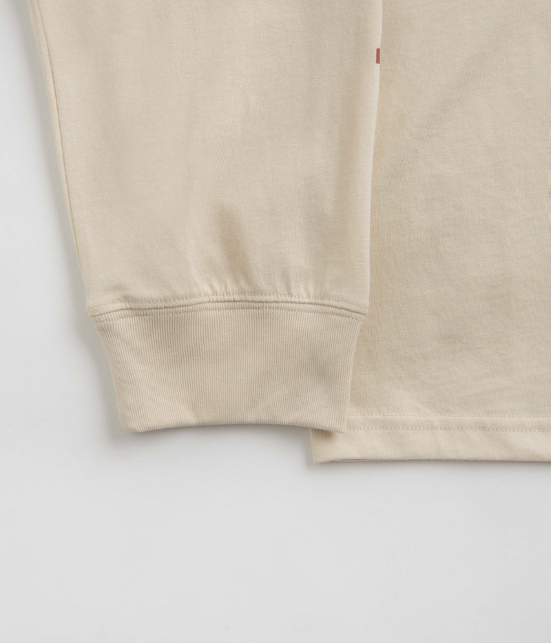 Baglady Sakai Suji Long Sleeve T-Shirt in Tan