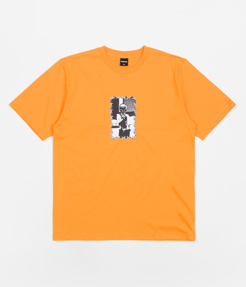Baglady Skull Crusher T-Shirt in Tangerine