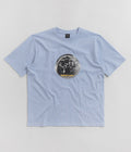 Baglady Survive London T-Shirt in Ice Blue