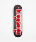 Baglady Throw Up Logo Deck in Black