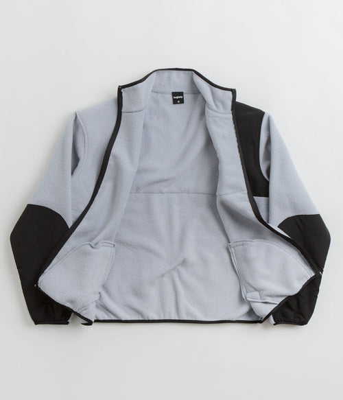 Baglady Zip Up Fleece in Ice Blue