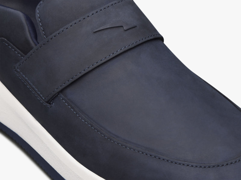 Navy / White