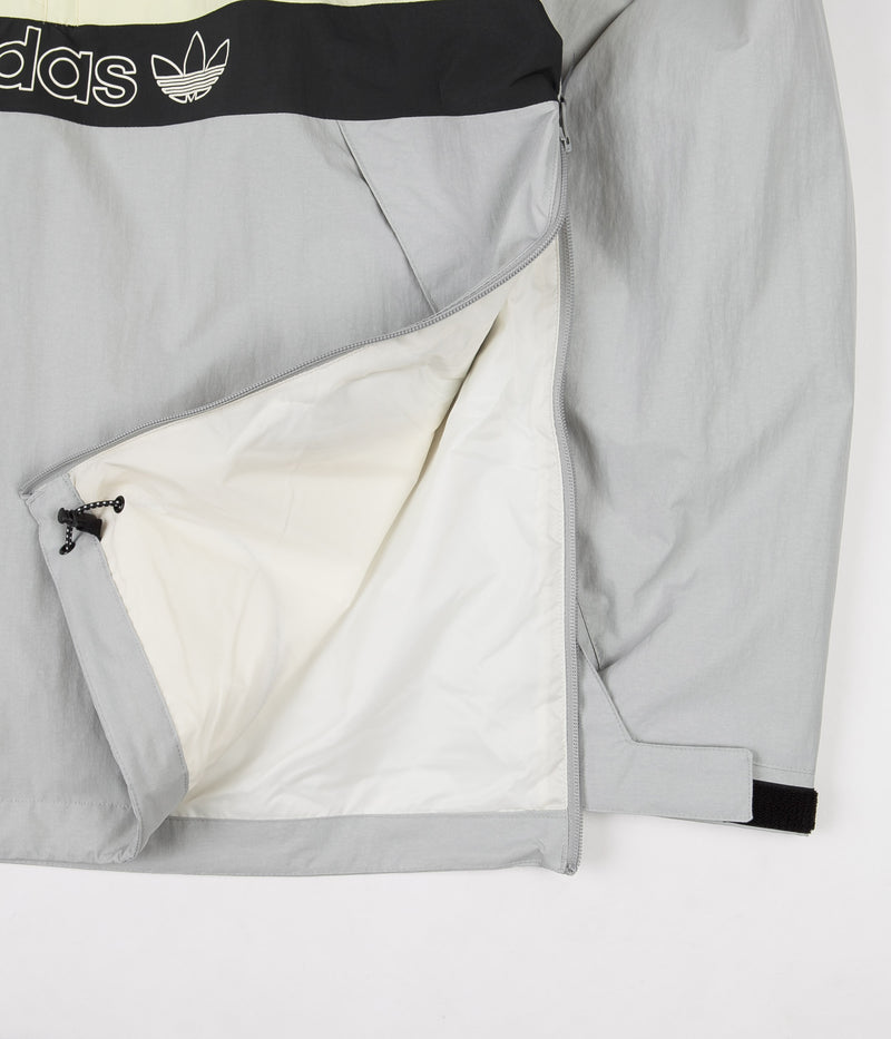 Adidas BB Snowbreaker Jacket in Haze Yellow and Stone / Carbon