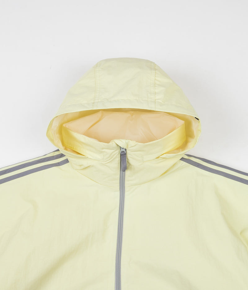 Adidas BB Snowbreaker Jacket in Haze Yellow and Stone / Carbon