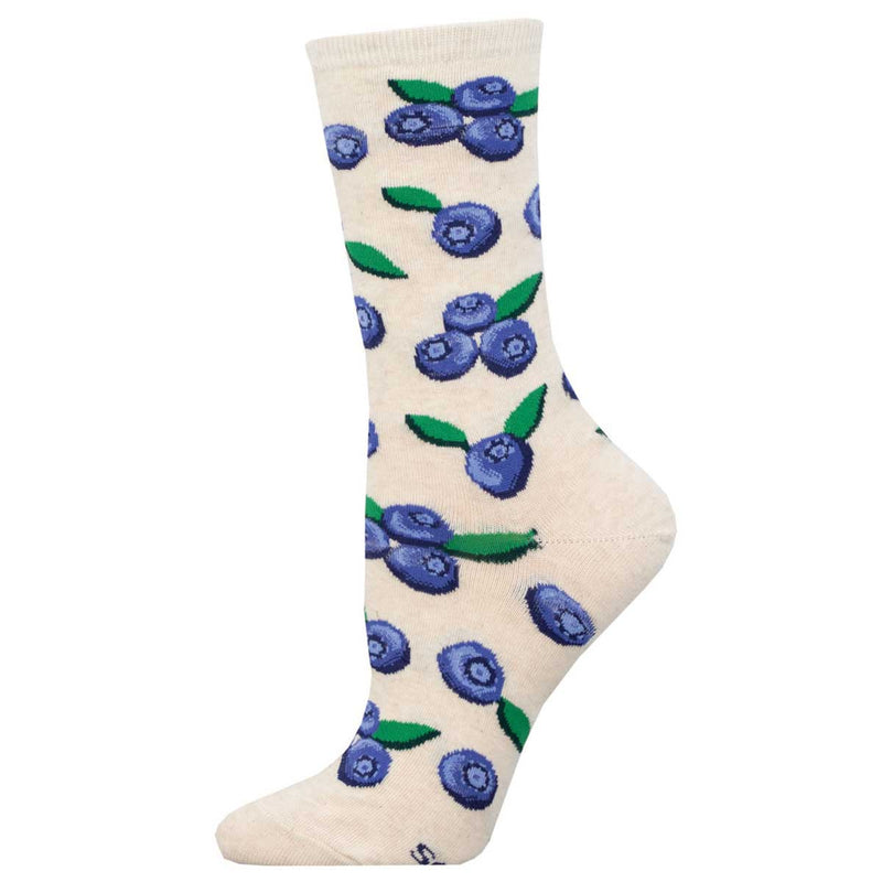 Blueberries - Women's Cotton Crew