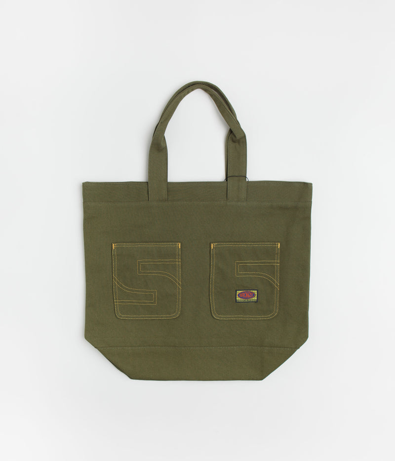 Bronze 56K 56 Canvas XL Tote Bag in Olive