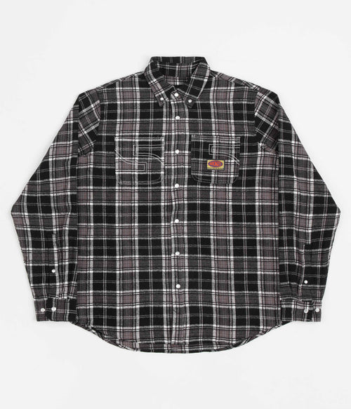 Bronze 56K 56 Flannel Shirt in Black