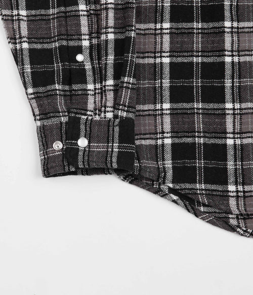 Bronze 56K 56 Flannel Shirt in Black