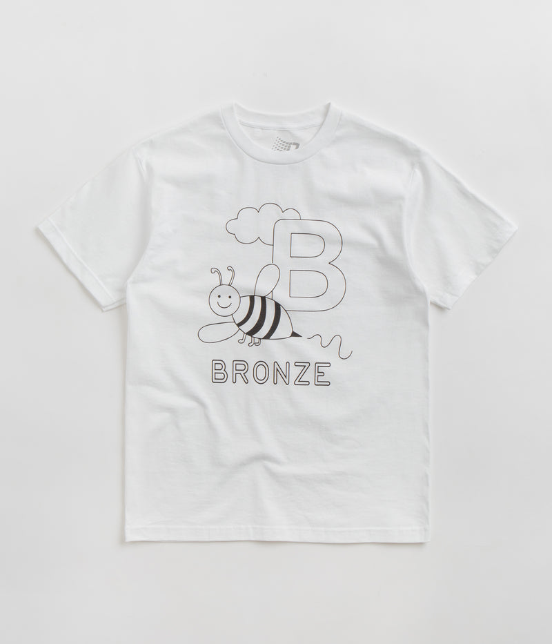 Bronze 56K B is for Bronze T-Shirt in White