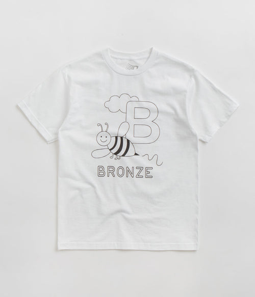 Bronze 56K B is for Bronze T-Shirt in White