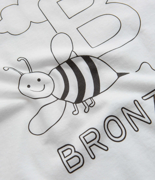 Bronze 56K B is for Bronze T-Shirt in White