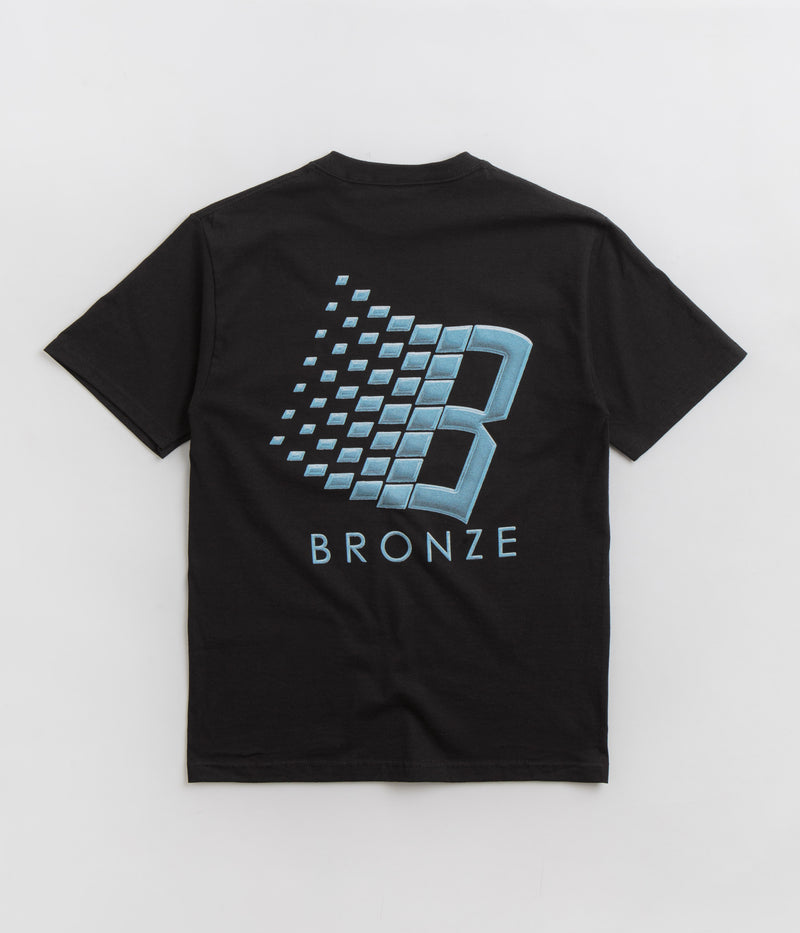 Bronze 56K Balloon Logo T-Shirt in Black