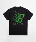 Bronze 56K Polka Dot Logo T-Shirt in Black