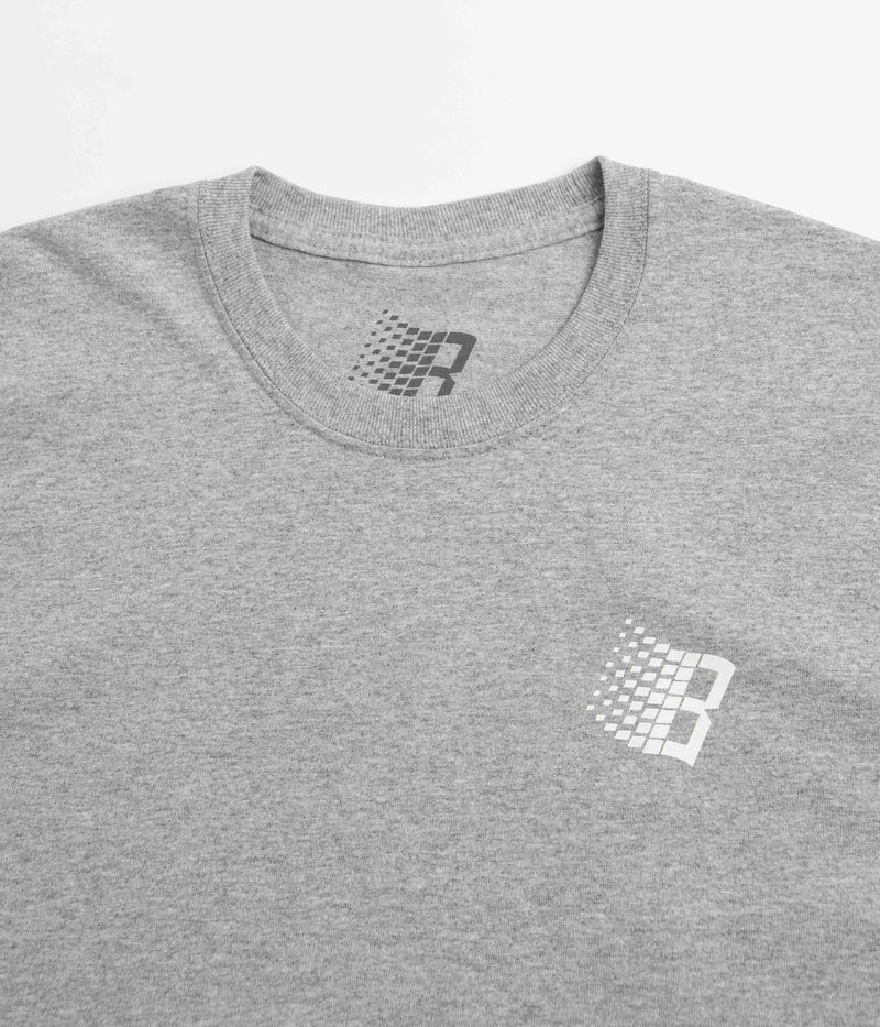 Bronze 56K Polka Dot Logo T-Shirt in Heather Grey