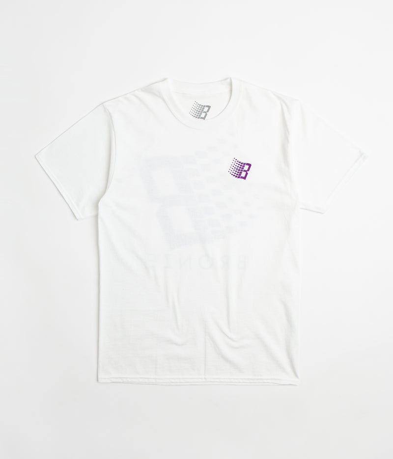 Bronze 56K Polka Dot Logo T-Shirt in White