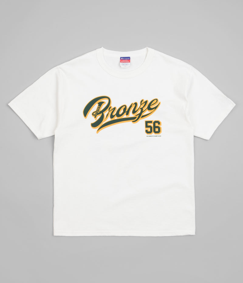 Bronze 56K Sports T-Shirt in White