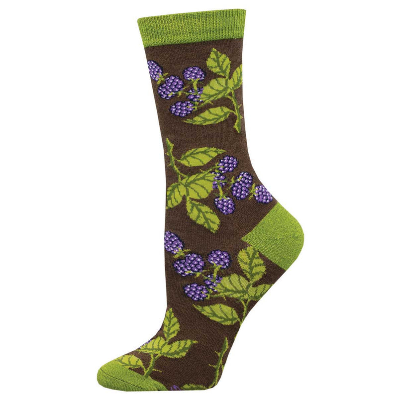 Bunch Of Blackberries - Women's Bamboo Crew